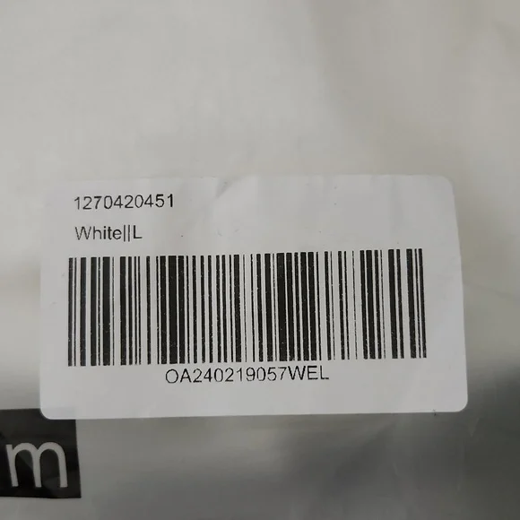 Cotton Blends Skirt Set white Commense - Picture 3 of 4